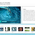 Interactive Design for Water Purification Company